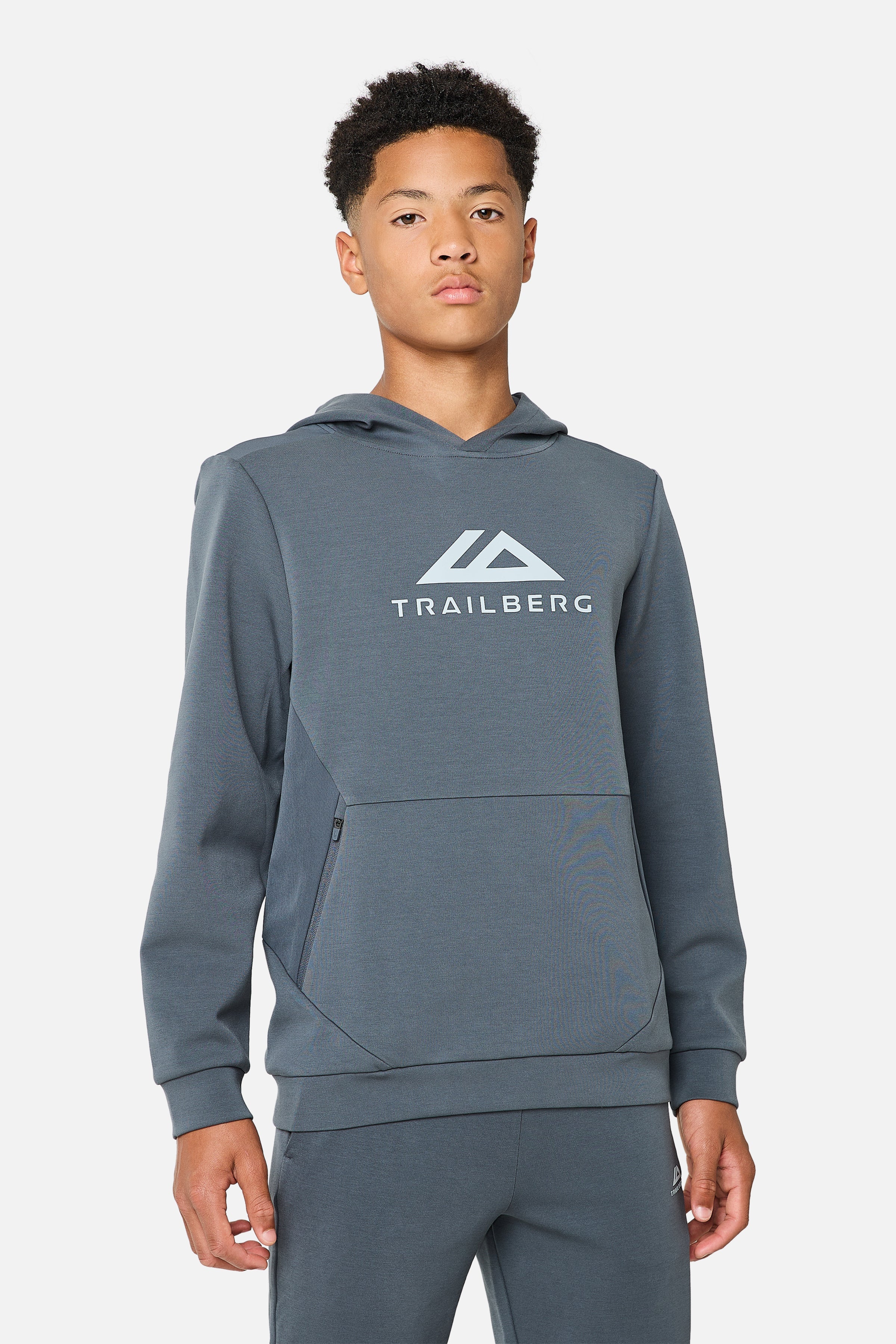 Boys Stormlight Tracksuit - Graphite Grey/Lunar Grey