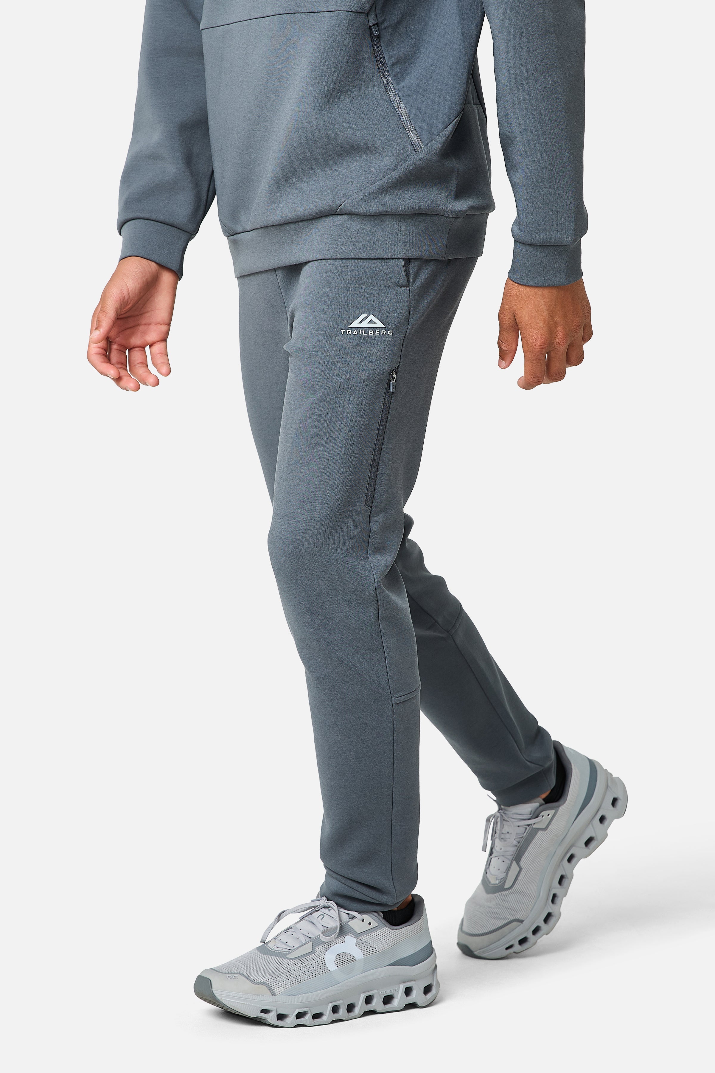 Boys Stormlight Tracksuit - Graphite Grey/Lunar Grey