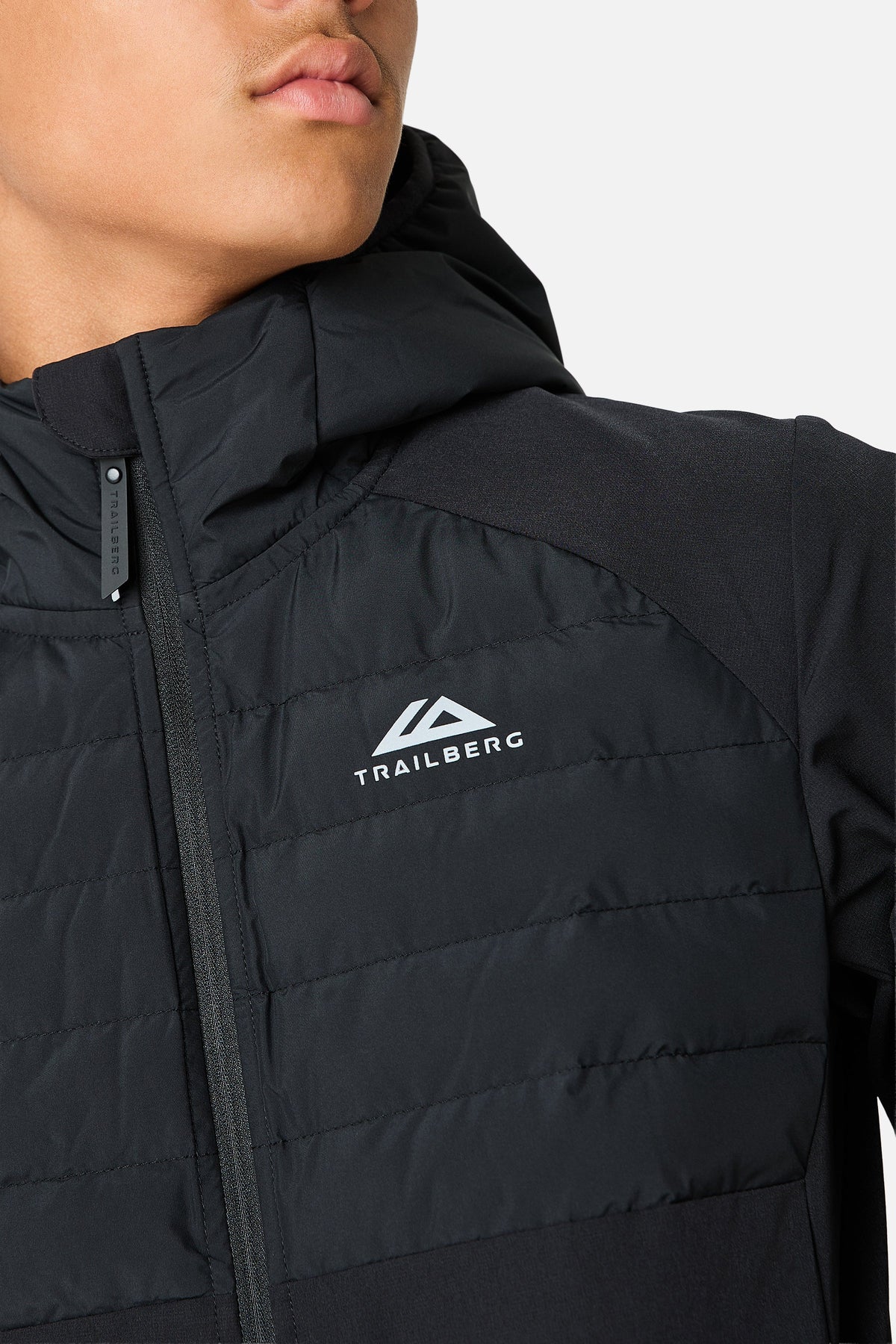 Boys Rhine Insulated Hybrid Jacket - Black
