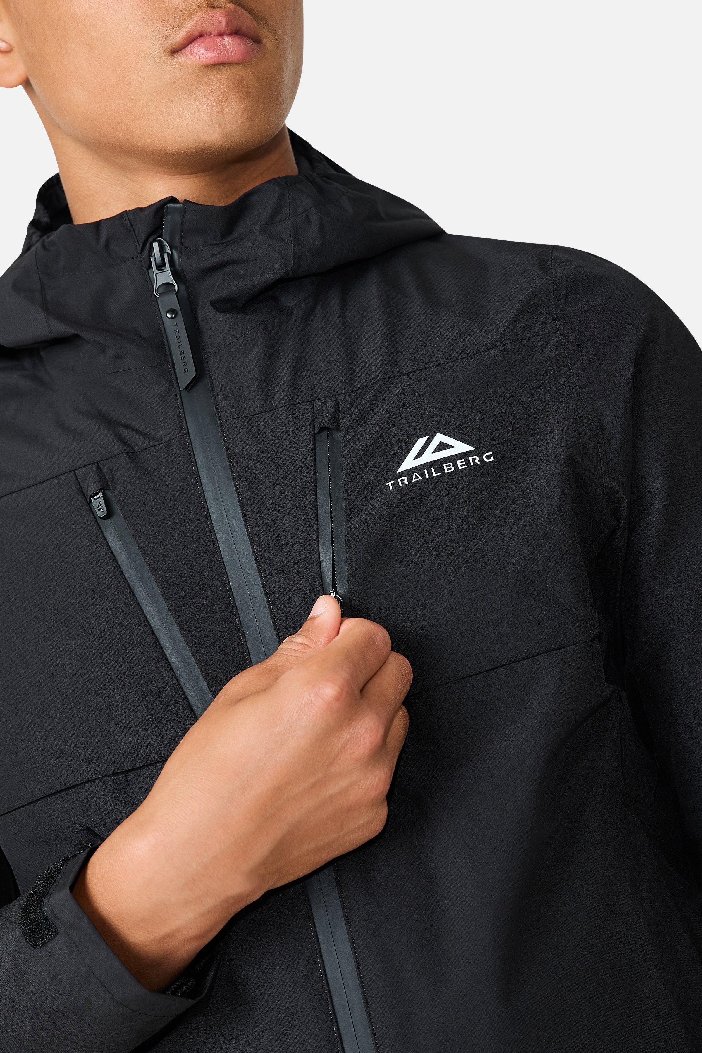 Boys Windcrest Weatherproof Jacket - Black