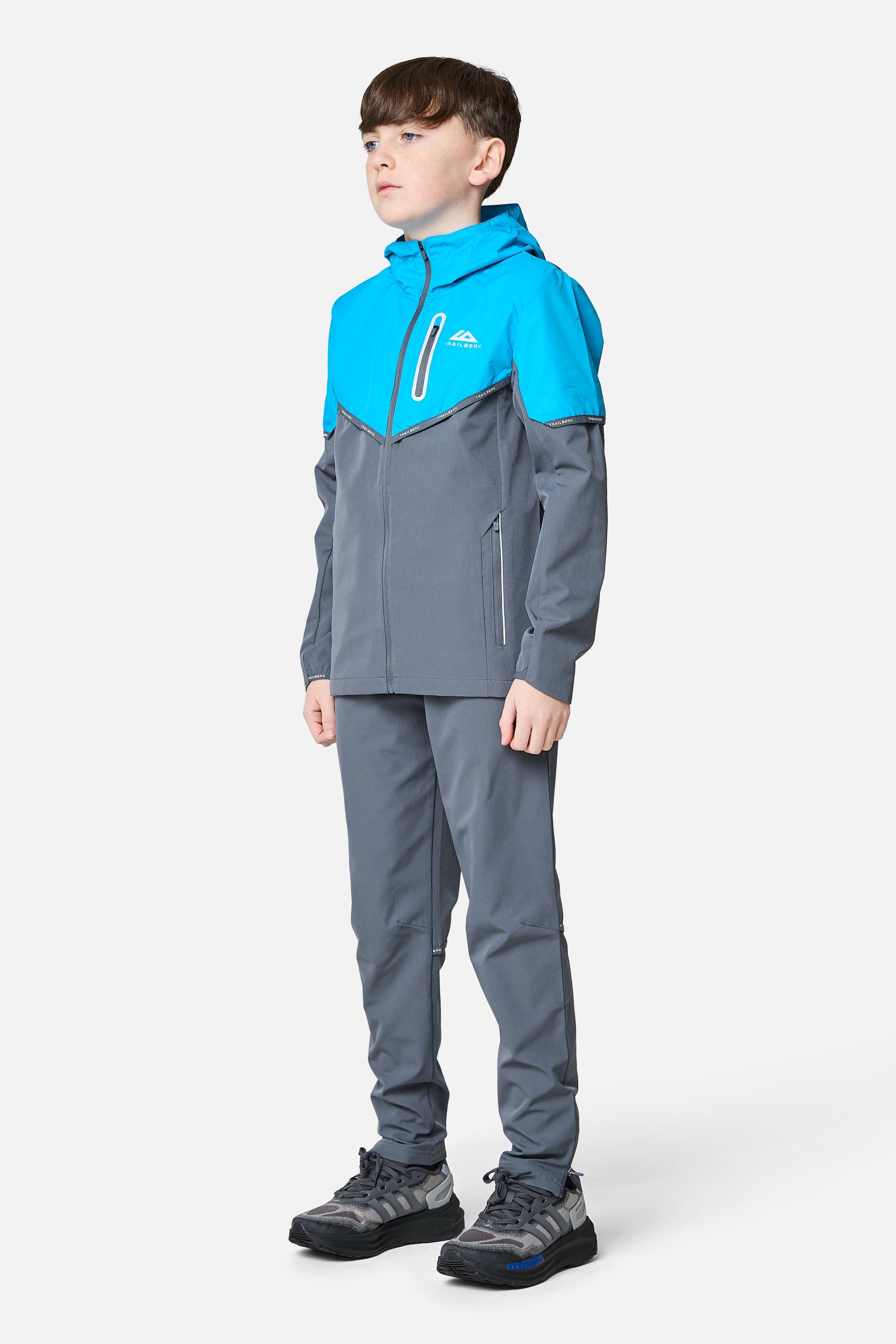 Boys Vertigo Tape Pant - Storm Grey/Mystic Ocean