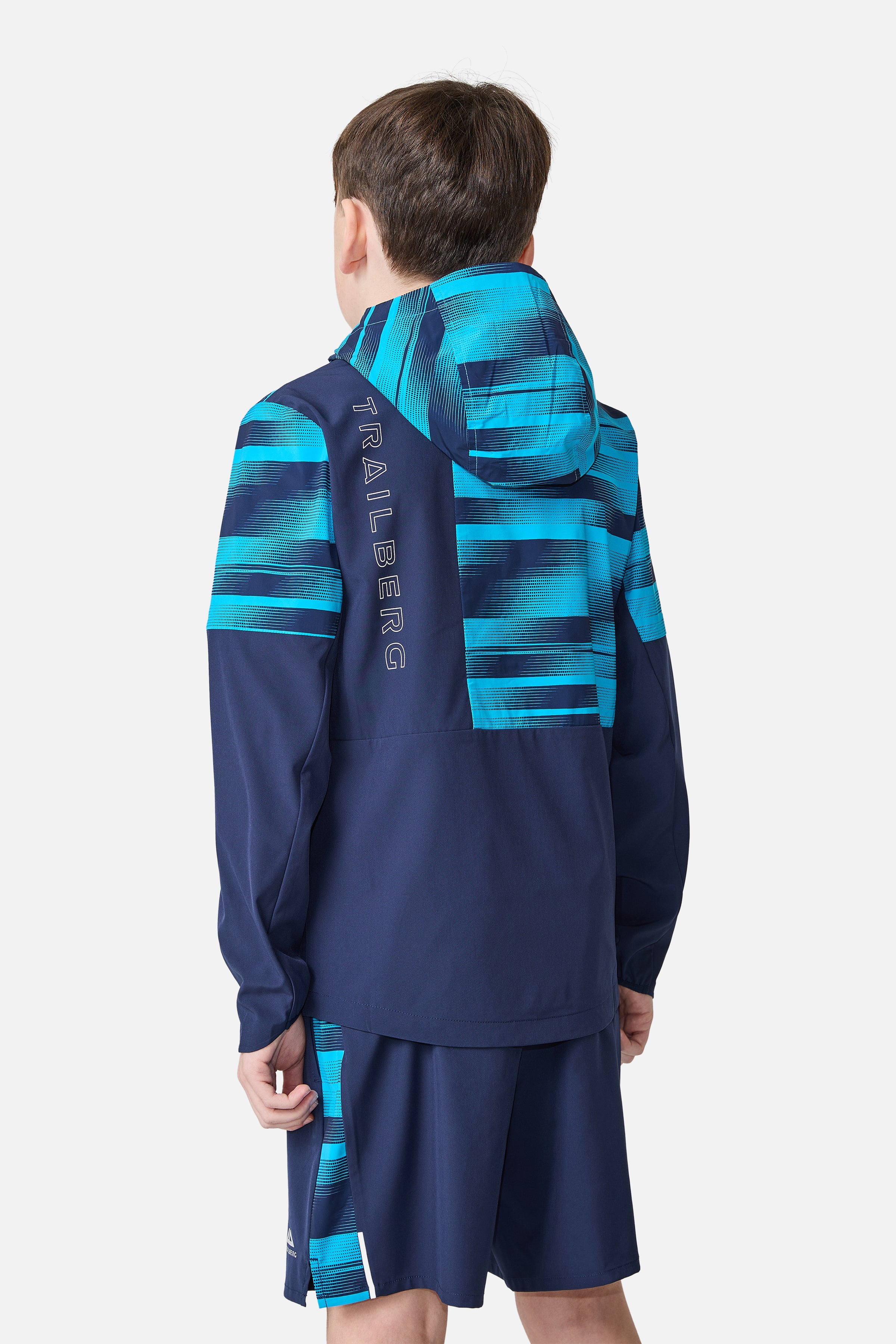 Boys Dimension Windbreaker - Navy / Mystic Ocean