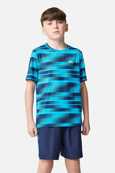 Boys Dimension Tee - Navy Blue / Mystic Ocean