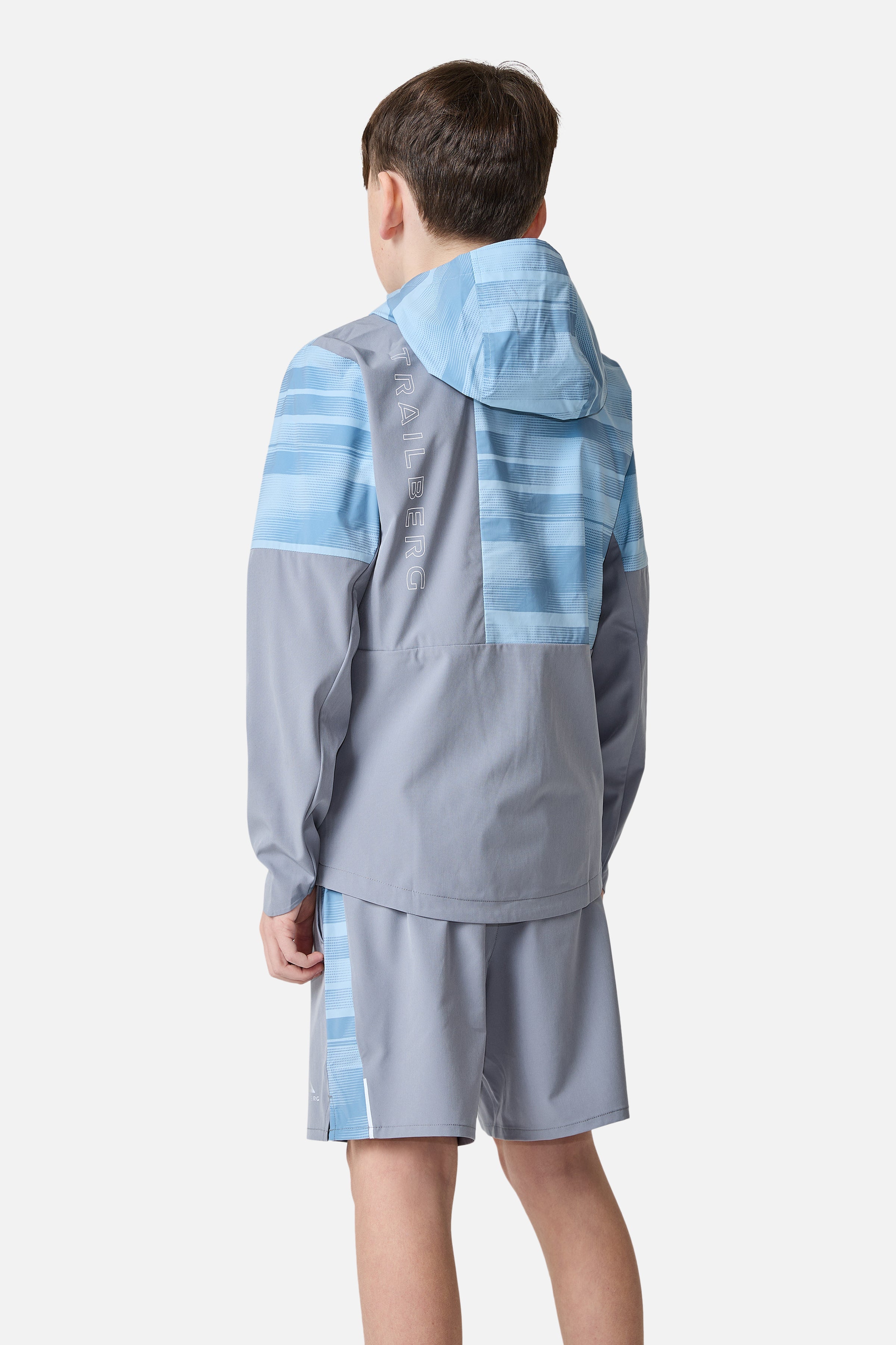 Jungen Windbreaker – Cloud Haze/Dove Blue/Washed Indigo