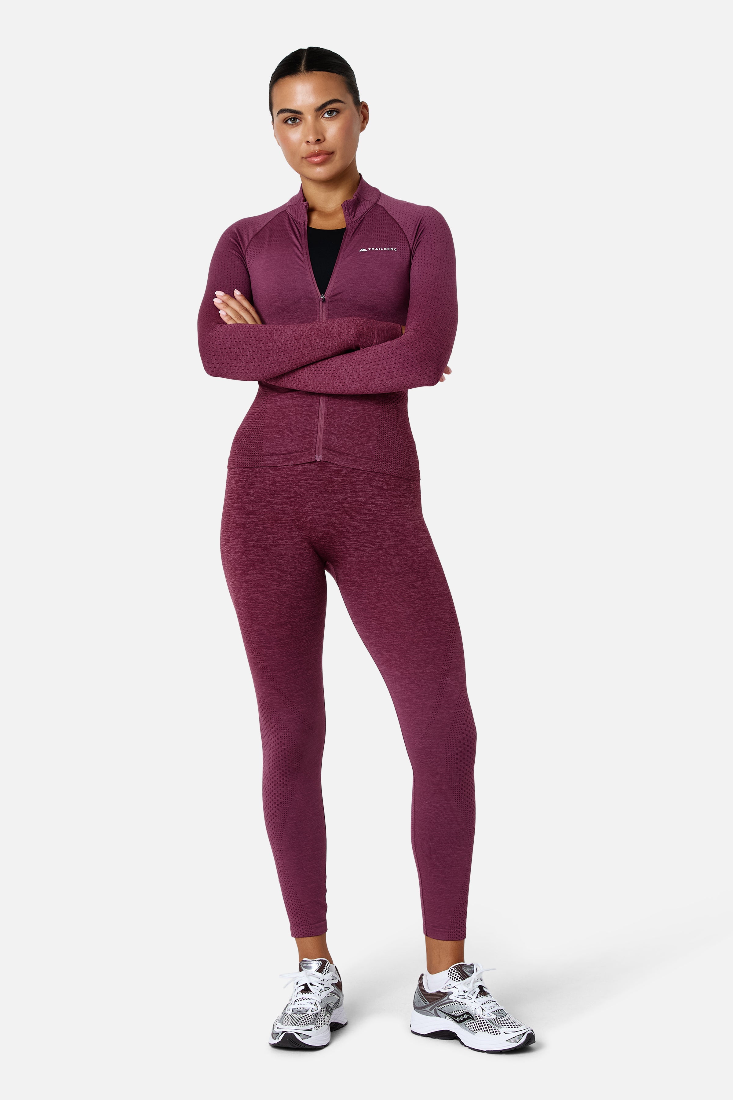 Womens Evocurve Seamless Legging - Mineral Blush
