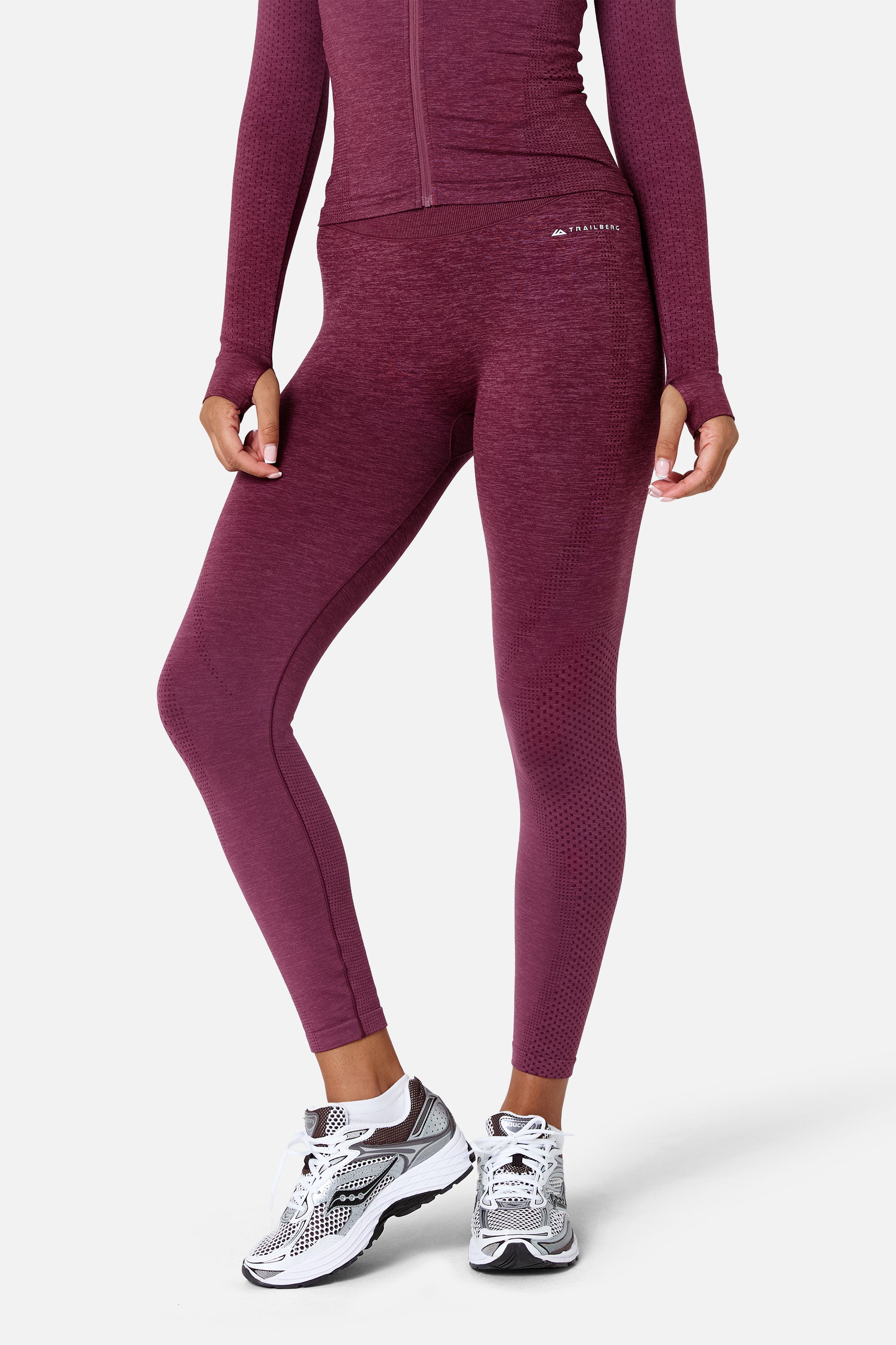 Womens Evocurve Seamless Legging - Mineral Blush