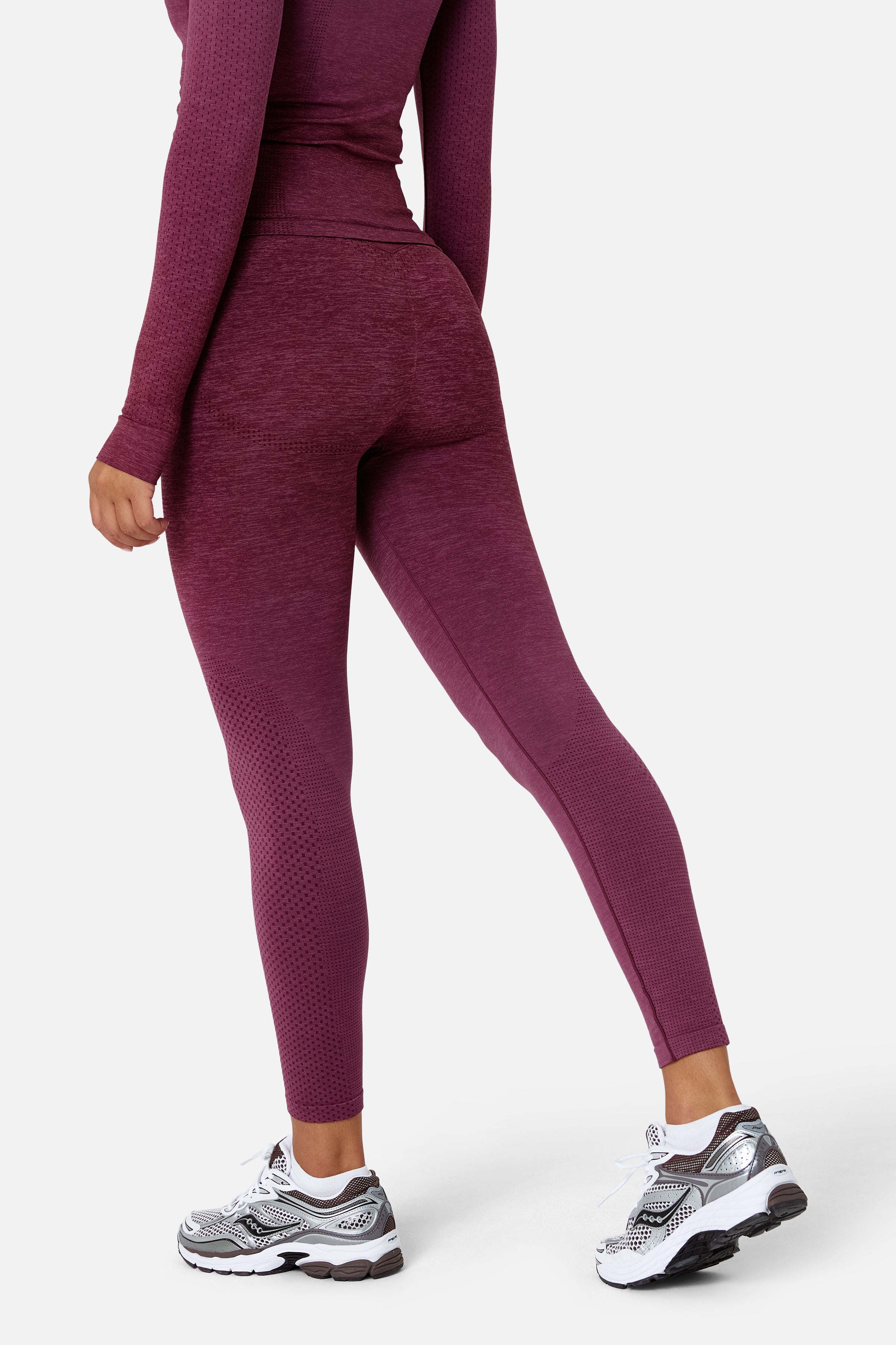 Womens Evocurve Seamless Legging - Mineral Blush