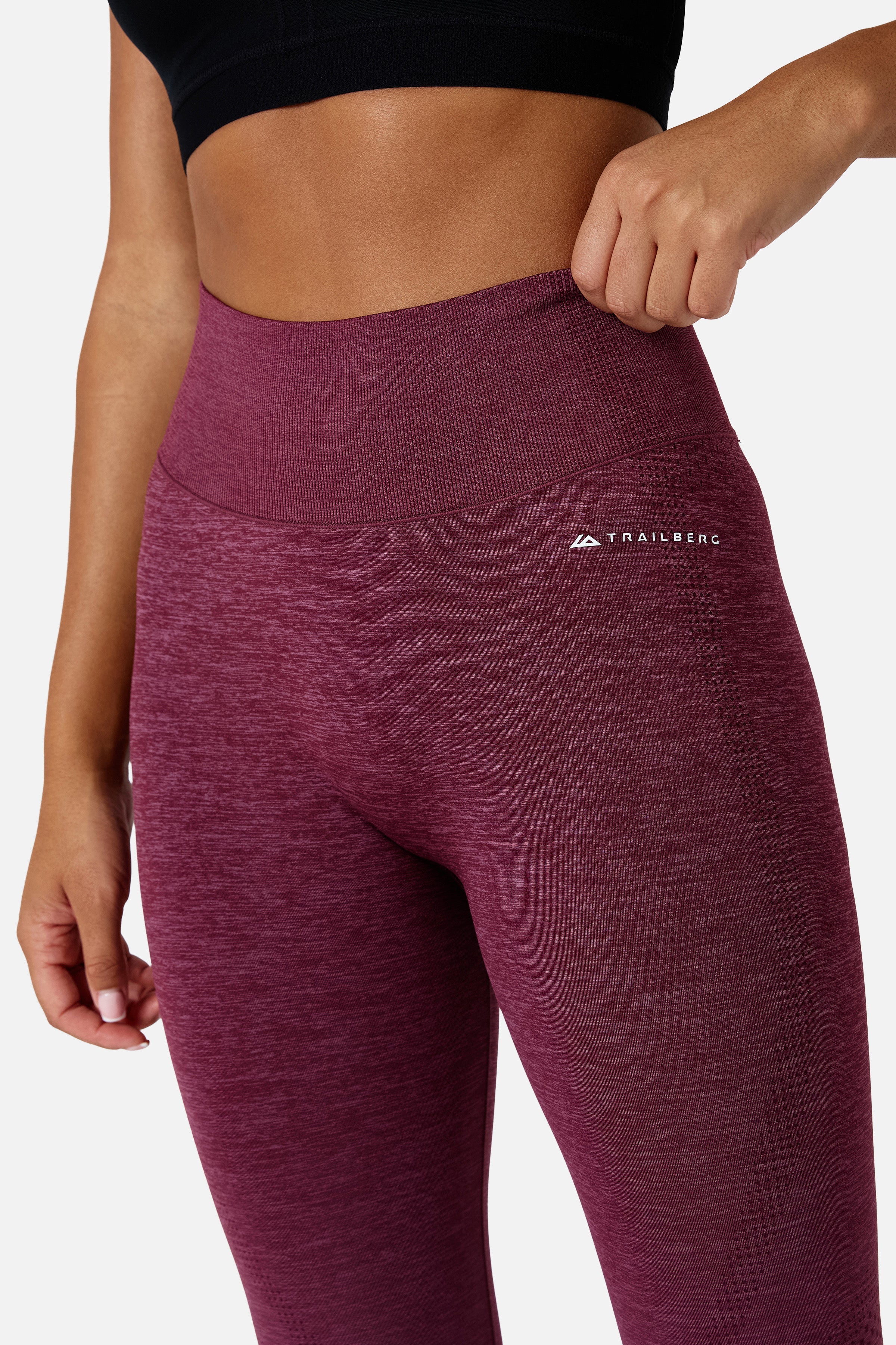 Womens Evocurve Seamless Jacket Set - Mineral Blush