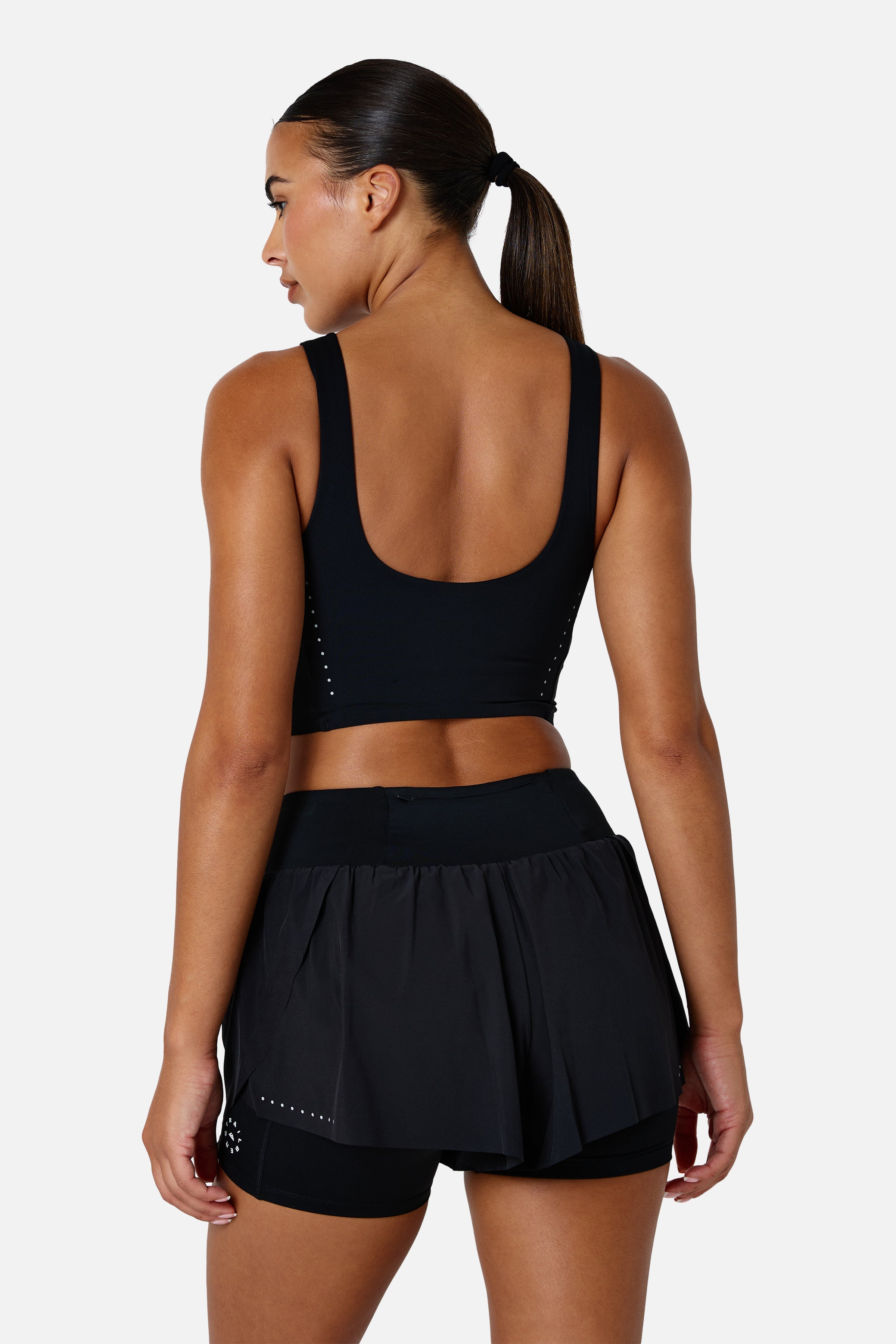 Womens Endura Running Short - Black