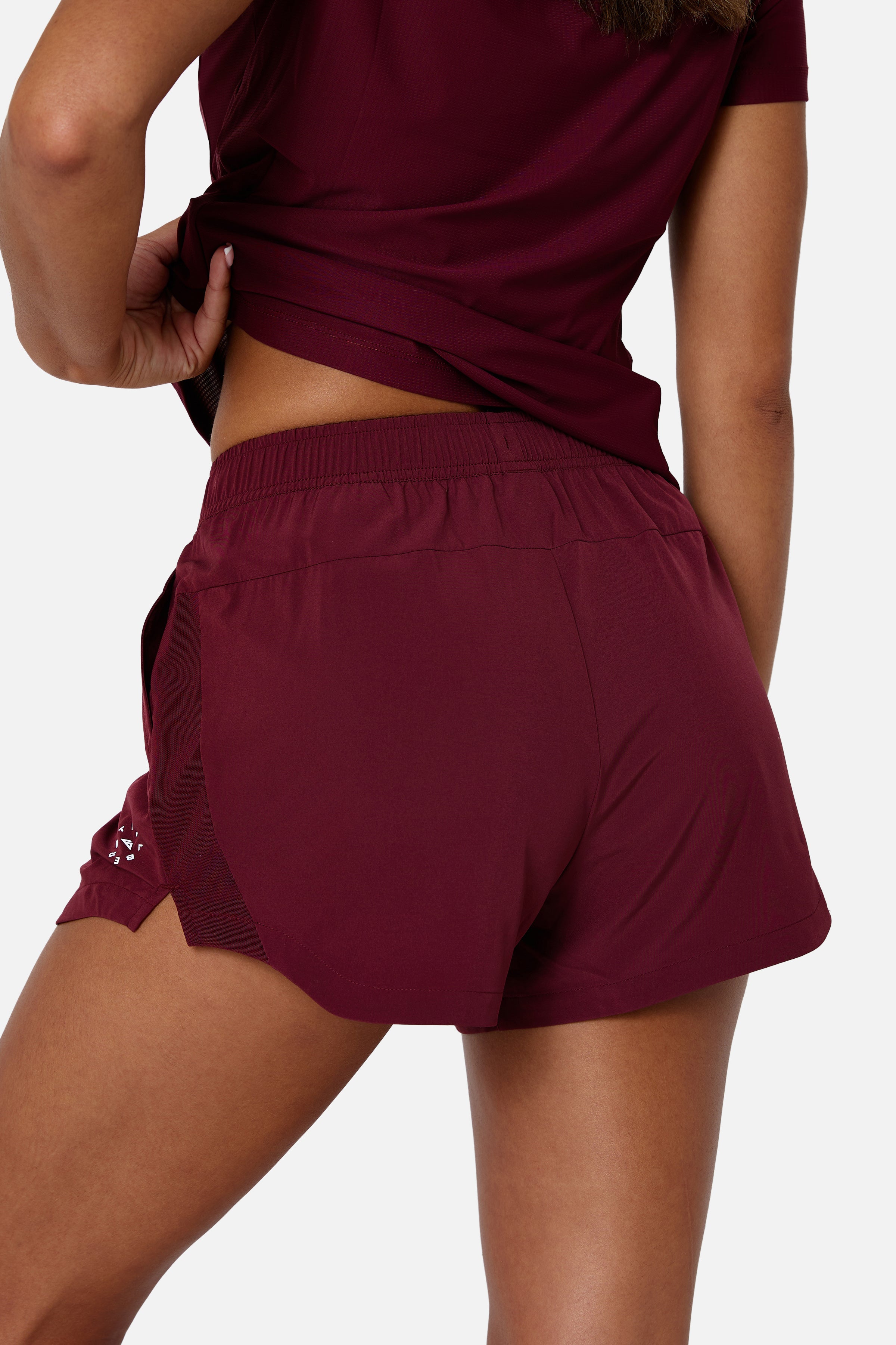 Womens Tide Short - Deep Claret