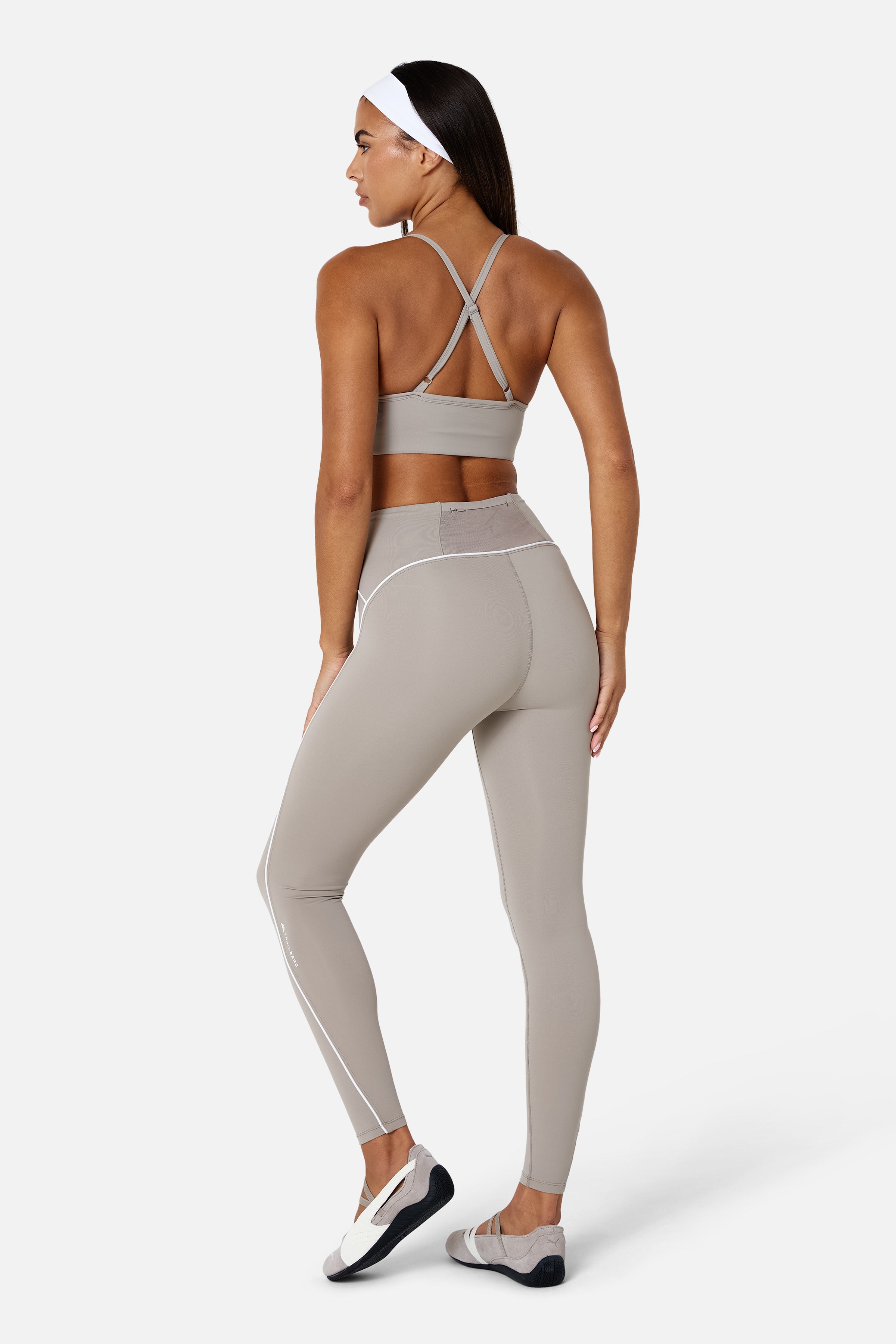 Womens Drift Legging - Pale Taupe