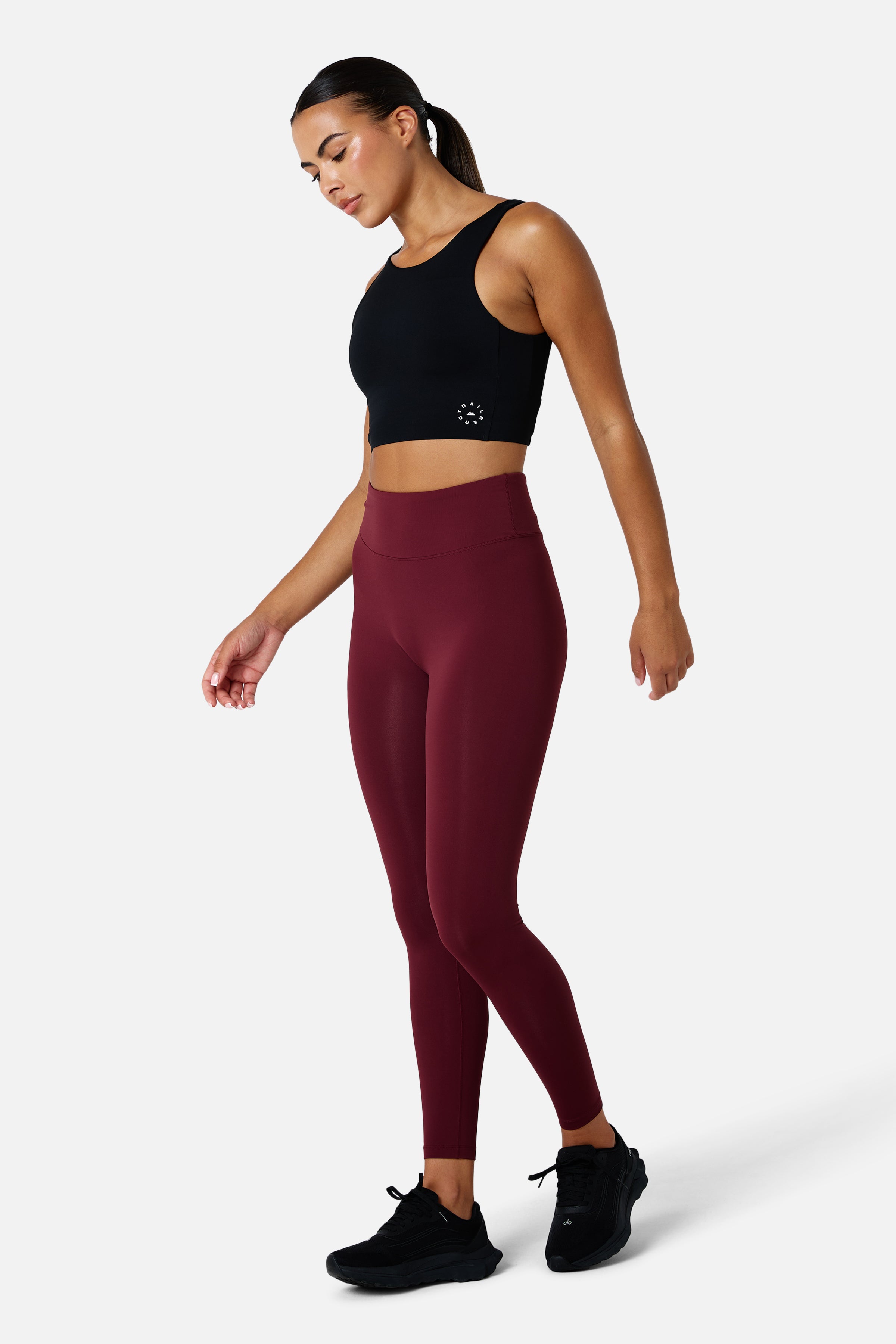 Womens Sculpt Core Legging - Deep Claret