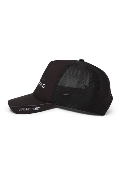 Valkor Trucker Cap - Black/Volcano Grey/White