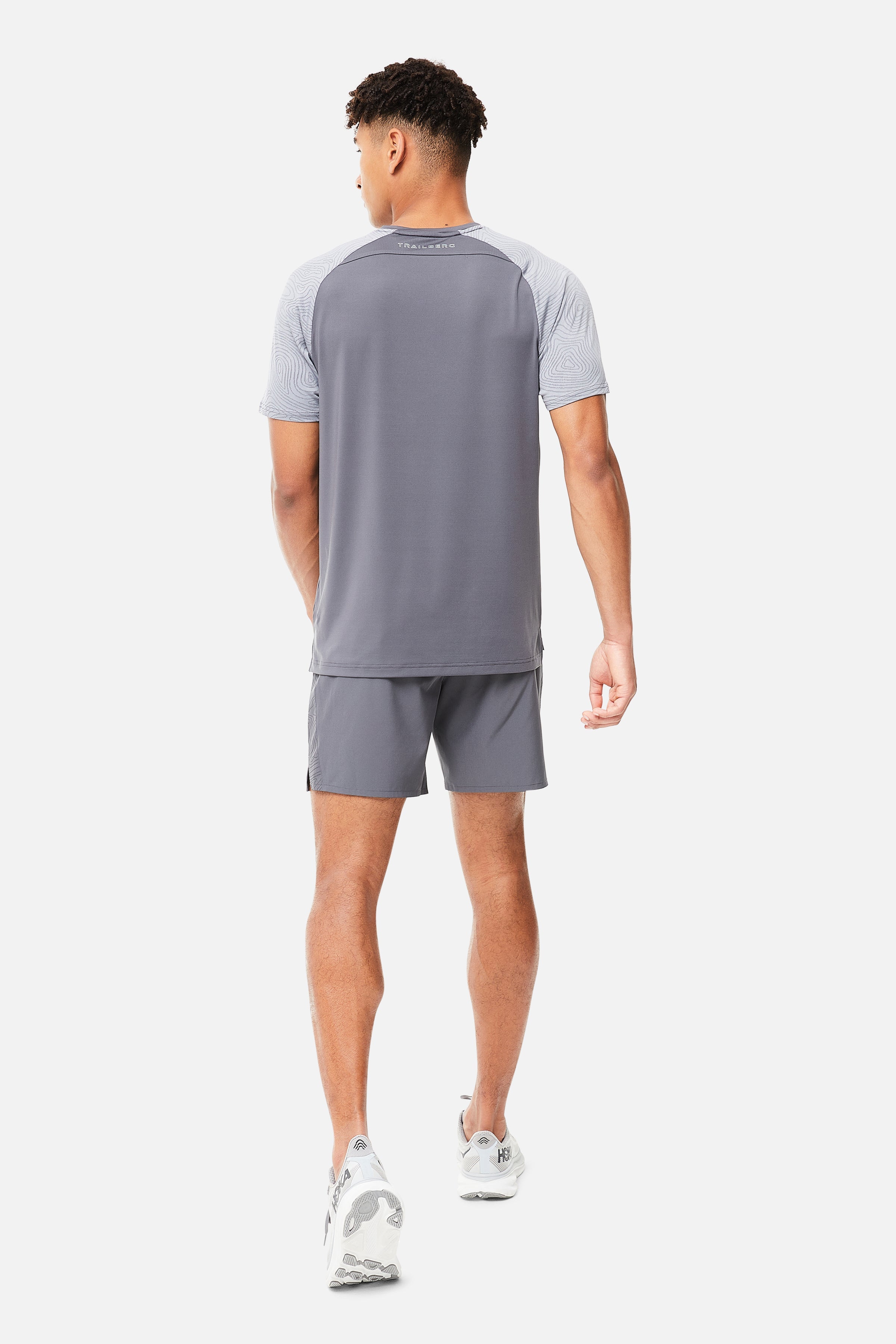 Geo Tee - Grey