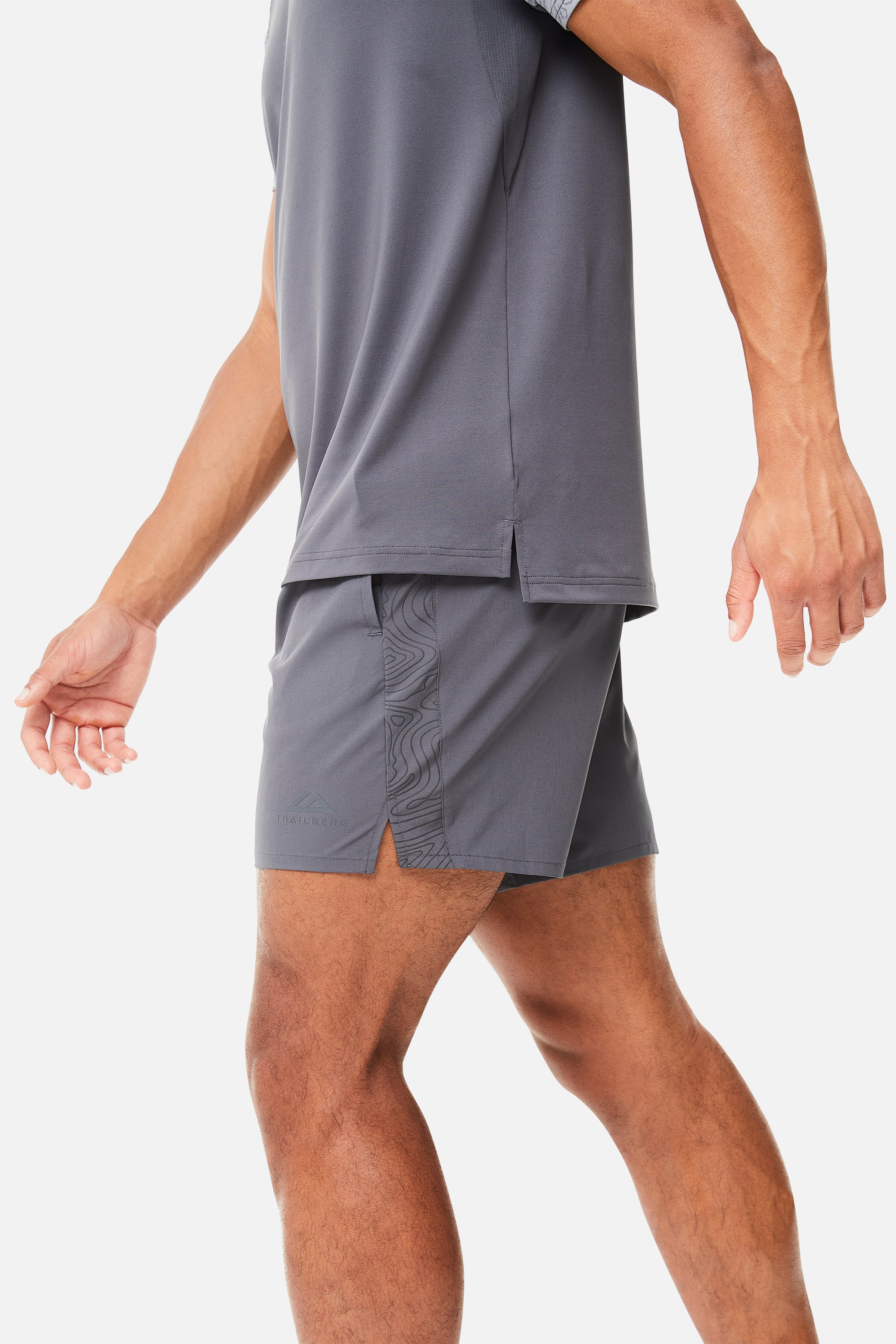 Geo Twinset - Charcoal Grey