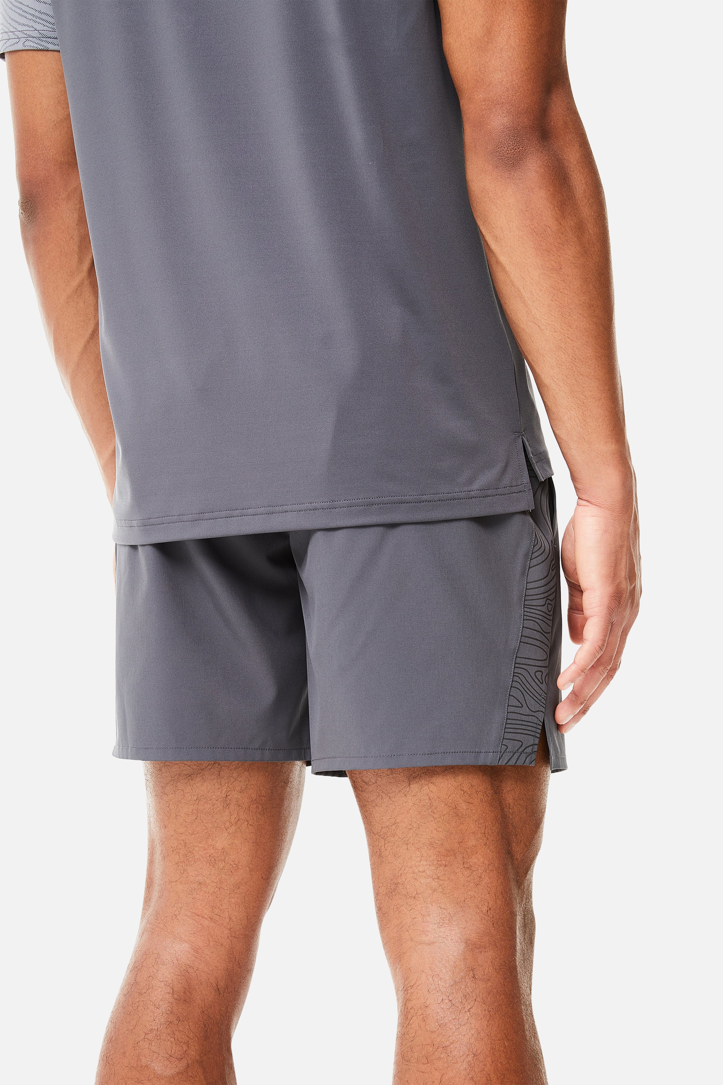 Geo Twinset - Charcoal Grey