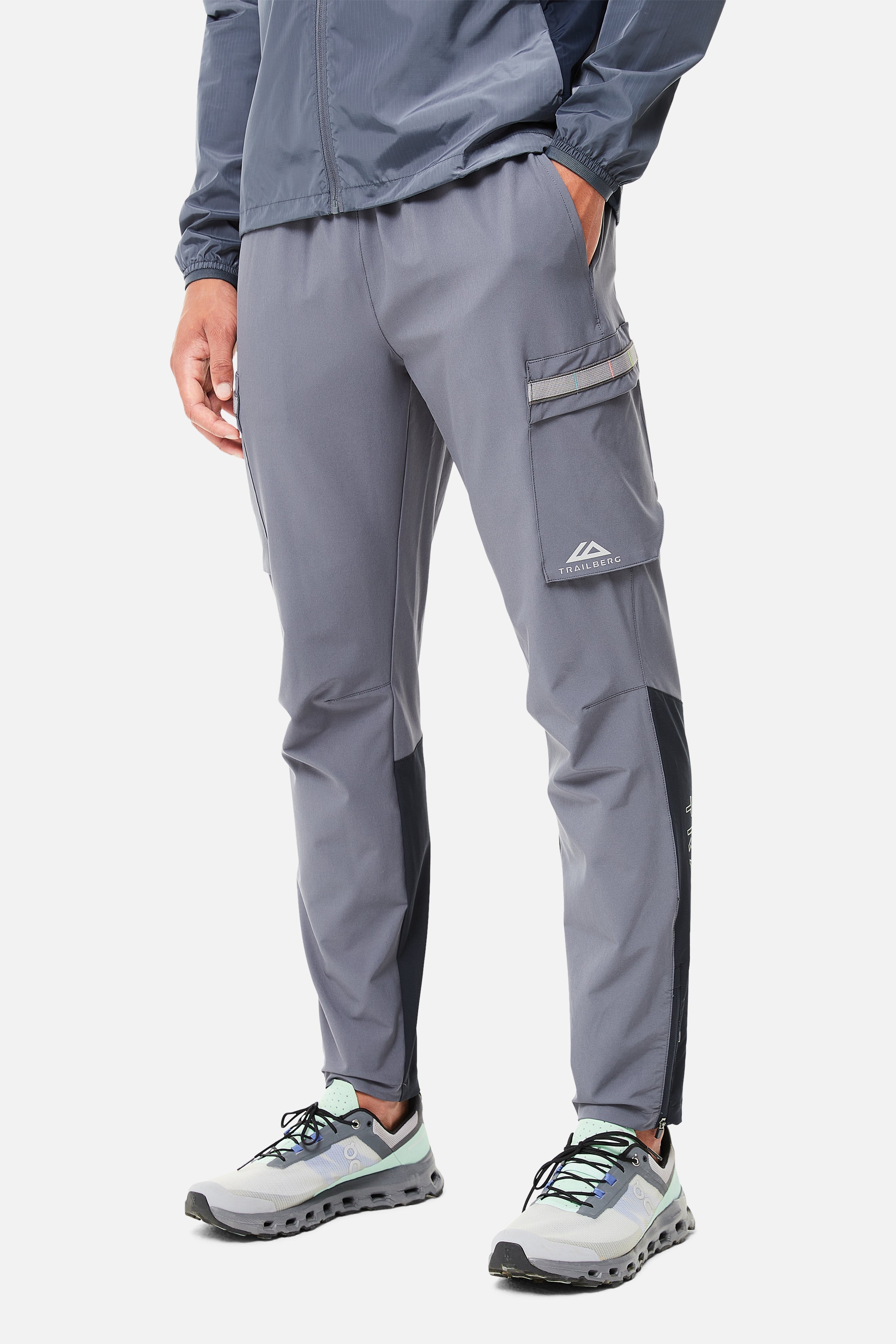 TRIATHLON 3.0 PANT - MID GREY/MIDNIGHT BLUE