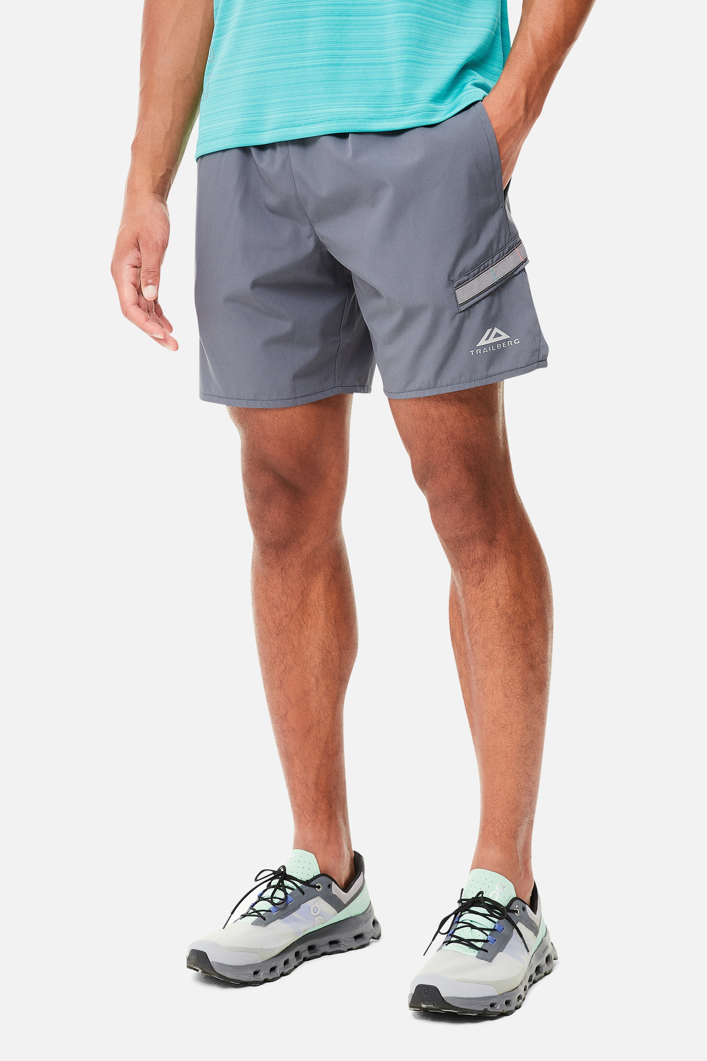 TRIATHLON 3.0 SHORT - MID GREY/MIDNIGHT BLUE