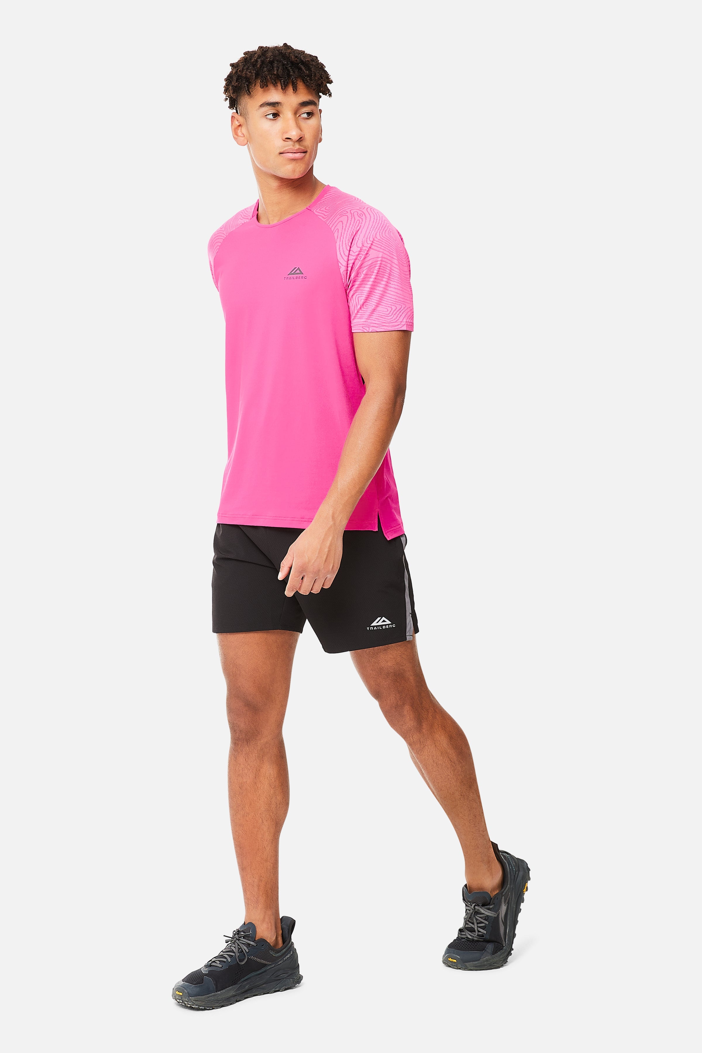 Geo Essentials Twinset - Pink/Black