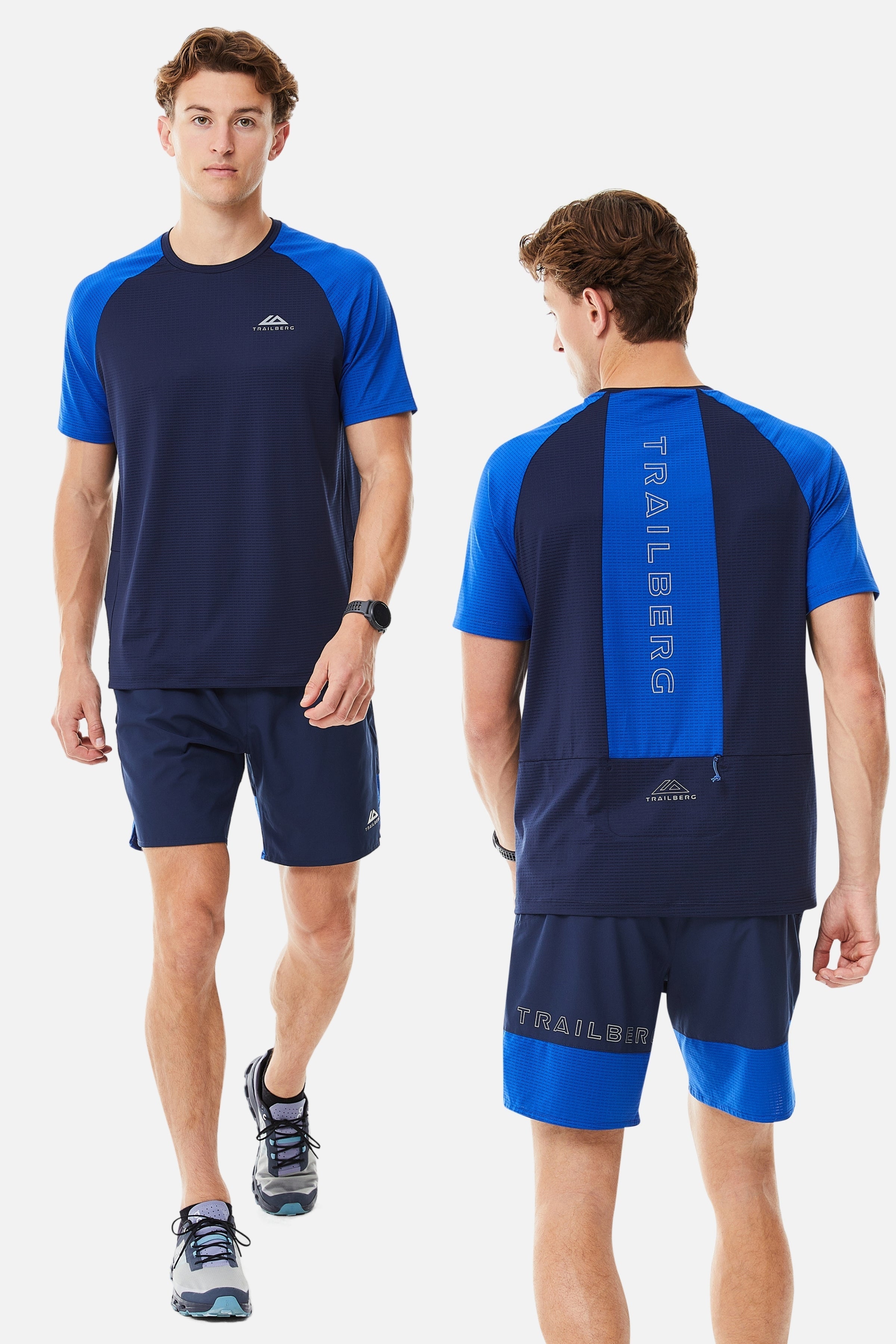 RAPID DASH TWINSET - NAVY/COBALT