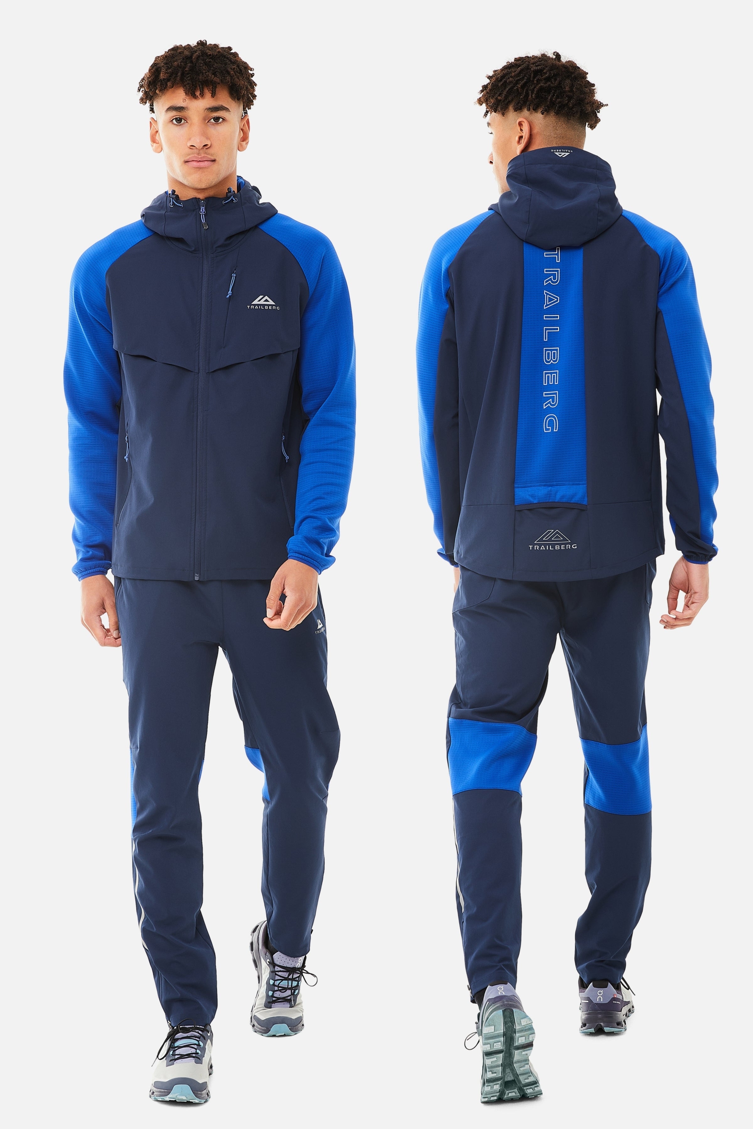 Rapid Dash Tracksuit -  Navy/Cobalt