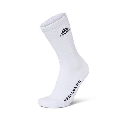 Edgebound 3 Pack Sock - White